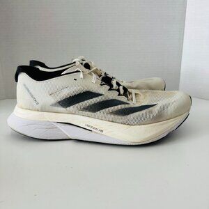 Adidas Adizero Boston 12 White Night Metallic Lightstrike Pro Sneakers Mens 11 I